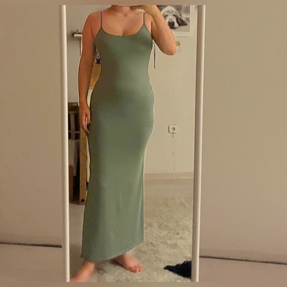 Heart Hips Dresses & Skirts - Heart and Hips Green Maxi BodyCon Dress